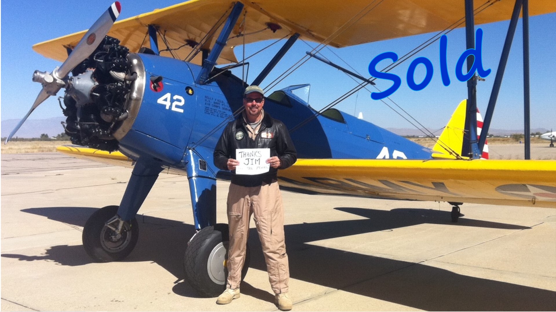SOLD – 1942 BOEING MODEL 75